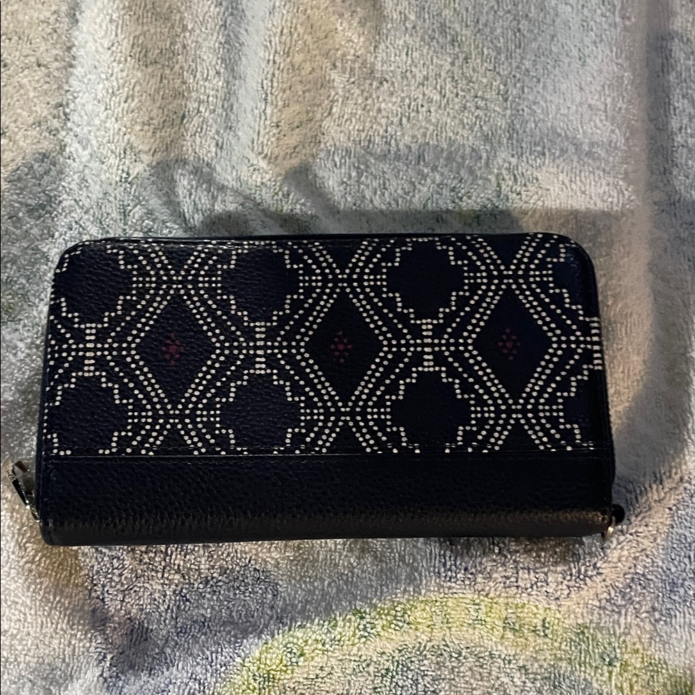Brand 31 - All About the Benjamins wallet. Navy Pattern.